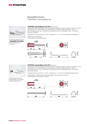 Stauffer_Isolation_Phonique_Goujons_de_cisaillement_TREPPAX_formulaire_de_commande