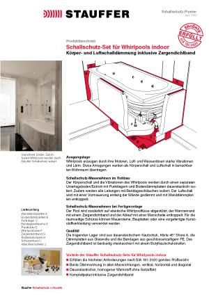 Stauffer Schallschutz Whirlpools indoor