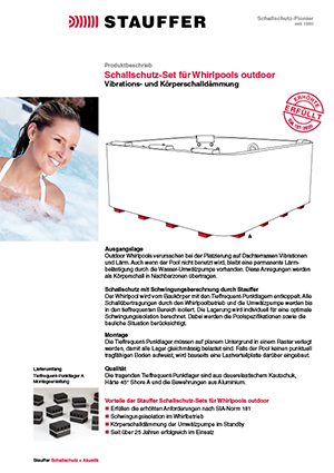 Stauffer Schallschutz Whirlpools outdoor